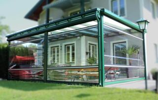 Rollfenster Garten Balkon