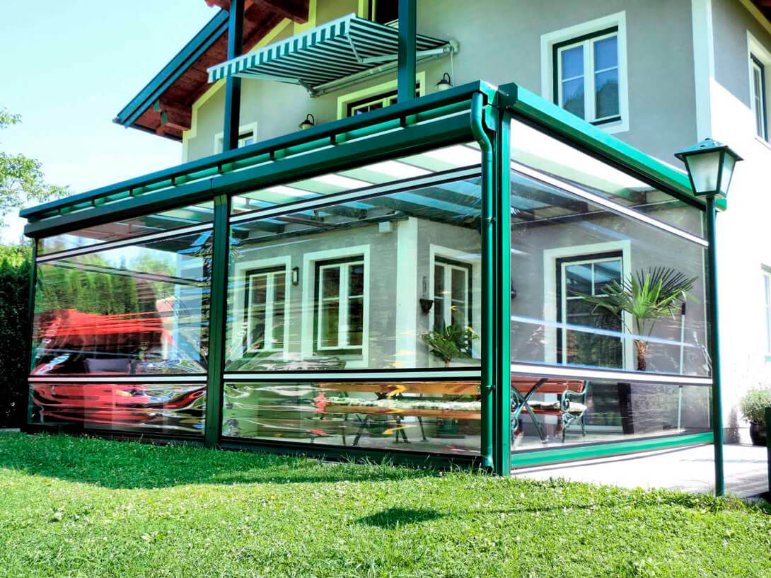 Rollfenster Garten Balkon